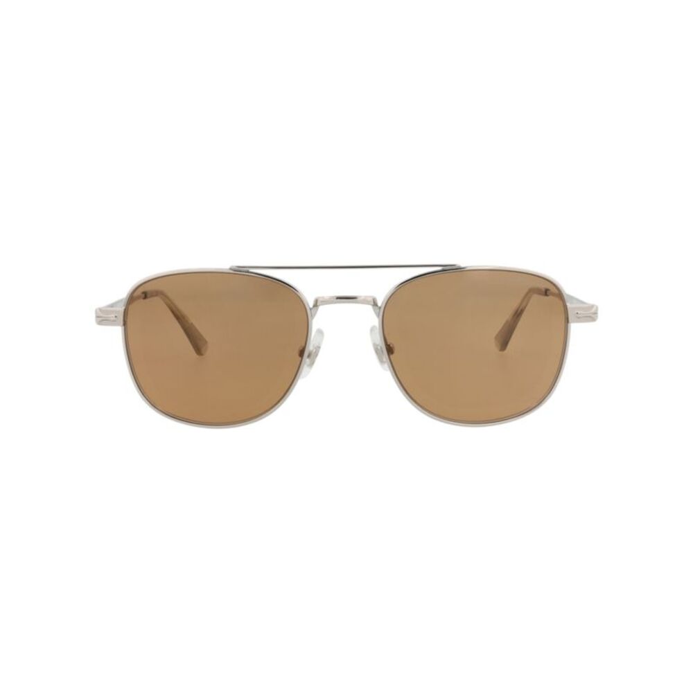 Montblanc Aviator-Frame Metal Sunglasses Silver Mens